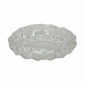 Cendrier Verre Ciselé