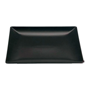 Assiette Cocktail Karé Noire 12 x 12 cm