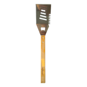 Spatule barbecue INOX  manche bois