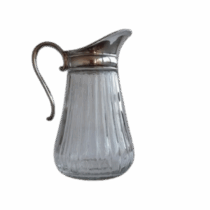 Broc en Verre Bec Argent 1.5 L