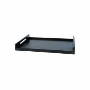 Plateau de service 60*40cm Noir avec anses