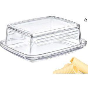 Beurrier en verre Simply