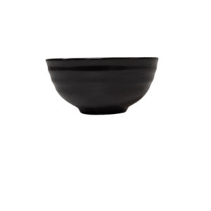 Bol Strié Noir 16 cl